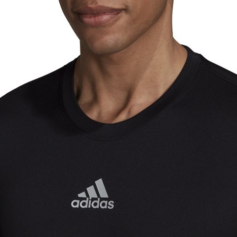 Koszulka adidas TECHFIT LS Top CR H23120 czarny XL Adidas