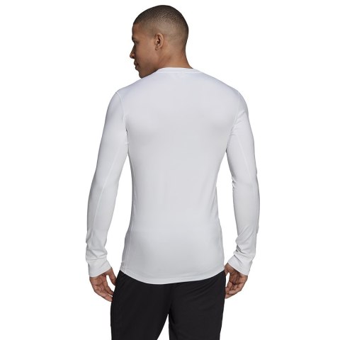 Koszulka adidas TECHFIT LS Top CR H23121 biały XL Adidas
