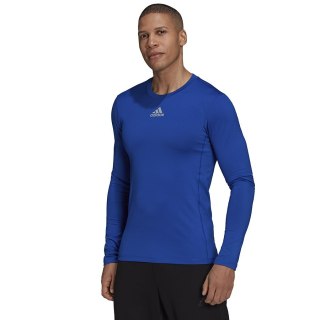 Koszulka adidas TECHFIT LS Top CR H23127 niebieski XXL Adidas