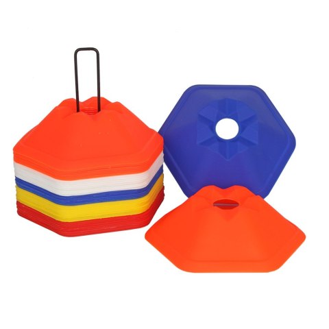 Pachołek 5 cm HEX (komplet 40szt.) multikolor 5 cm Maxwel Pachołek 5 cm HEX (komplet 40szt.) multikolor 5 cm Maxwel