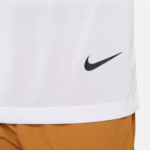 Koszulka Nike Dri-Fit DX9534 100 biały S (128-137cm) Nike Koszulka Nike Dri-Fit DX9534 100 biały S (128-137cm) Nike