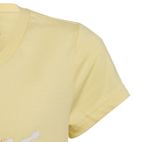 Koszulka adidas 3 BAR G Tee HL1619 beżowy 152 cm Adidas