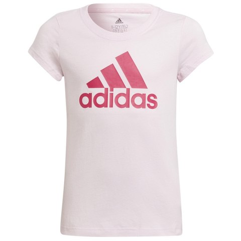 Koszulka adidas BL Tee HM8732 różowy 152 cm Adidas Koszulka adidas BL Tee HM8732 różowy 152 cm Adidas