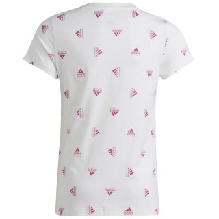 Koszulka adidas BLUV Tee girls IB8918 biały 140 cm Adidas