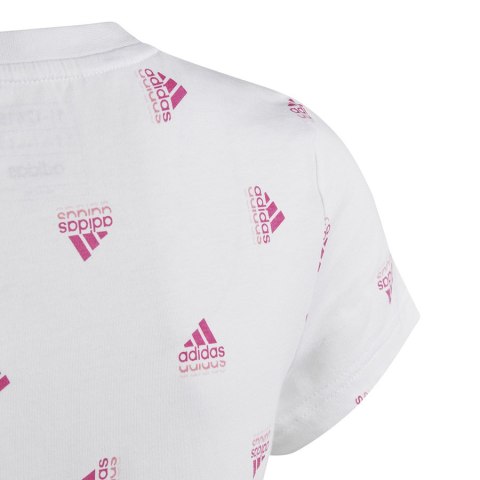 Koszulka adidas BLUV Tee girls IB8918 biały 140 cm Adidas