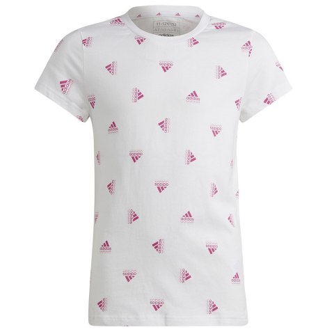 Koszulka adidas BLUV Tee girls IB8918 biały 152 cm Adidas