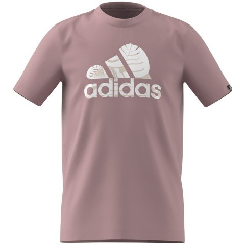 Koszulka adidas BOS Nature girls Jr HR8146 różowy 152 cm Adidas