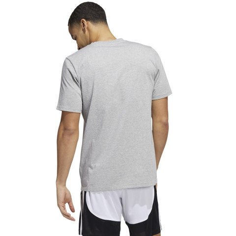 Koszulka adidas Badge of Sport Courts Tee HK6726 szary S Adidas Koszulka adidas Badge of Sport Courts Tee HK6726 szary S Adidas