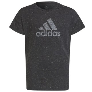 Koszulka adidas Badge of Sport Tee girls HM2646 czarny 152 cm Adidas