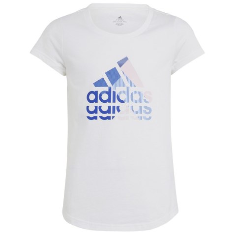 Koszulka adidas Big Logo GT girls IB9162 biały 134 cm Adidas Koszulka adidas Big Logo GT girls IB9162 biały 134 cm Adidas