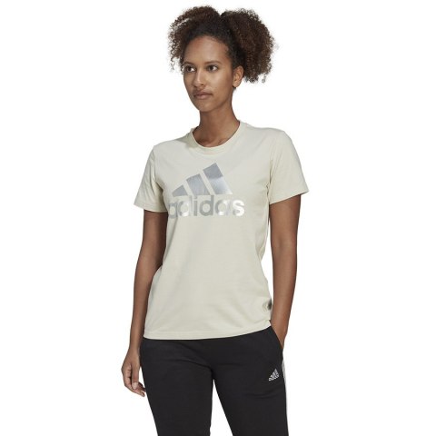Koszulka adidas Big Logo Tee HL2032 beżowy XS Adidas