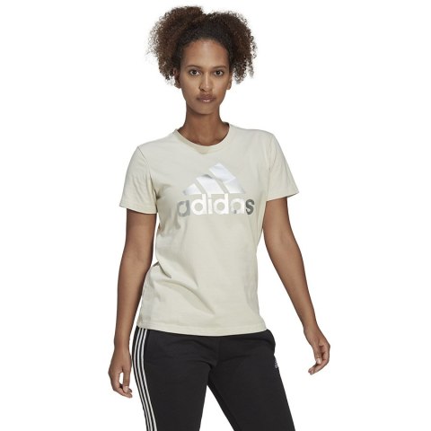 Koszulka adidas Big Logo Tee HL2032 beżowy XS Adidas