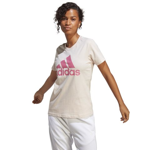 Koszulka adidas Big Logo Tee IB9455 beżowy S Adidas Koszulka adidas Big Logo Tee IB9455 beżowy S Adidas