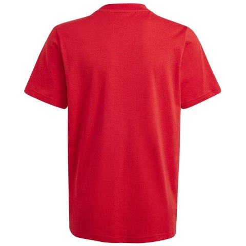 Koszulka adidas Big Logo Tee Jr IJ6262 czerwony 140 cm Adidas