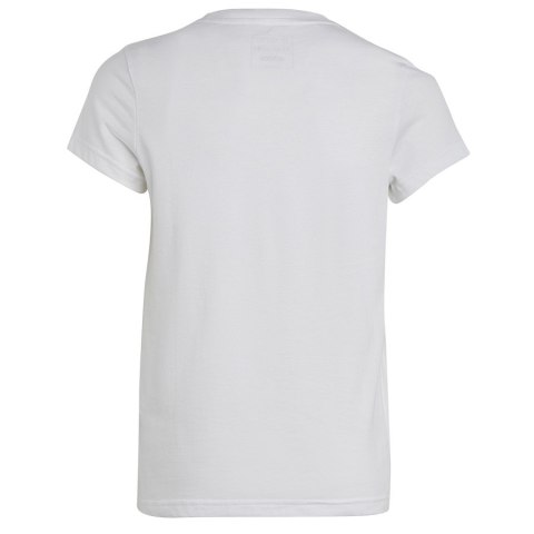 Koszulka adidas Big Logo Tee girls Jr IC6121 biały 128 cm Adidas Koszulka adidas Big Logo Tee girls Jr IC6121 biały 128 cm Adidas