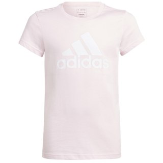 Koszulka adidas Big Logo Tee girls Jr IC6123 różowy 140 cm Adidas