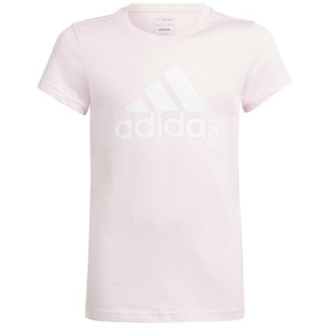 Koszulka adidas Big Logo Tee girls Jr IC6123 różowy 164 cm Adidas