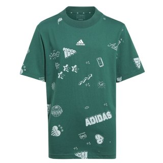 Koszulka adidas Bluv Q3 AOPT Jr IA1562 zielony 152 cm Adidas