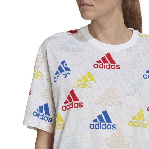 Koszulka adidas Bluv Q3 Tee HL4461 biały XS Adidas Koszulka adidas Bluv Q3 Tee HL4461 biały XS Adidas