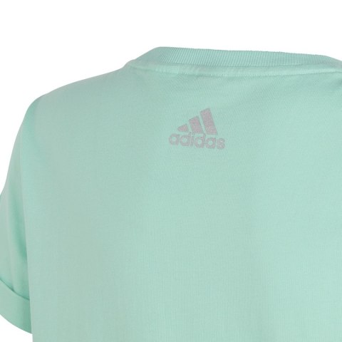 Koszulka adidas Dance Knotted Tee girls Jr HR5817 zielony 170 cm Adidas
