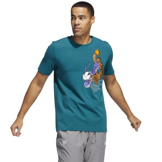 Koszulka adidas Don Avatar Tee H62295 niebieski M Adidas