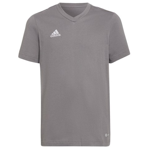 Koszulka adidas ENTRADA 22 Tee HC0444 szary 140 cm Adidas Koszulka adidas ENTRADA 22 Tee HC0444 szary 140 cm Adidas