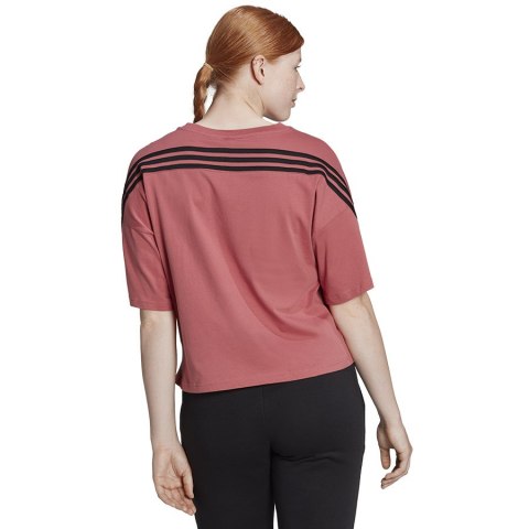 Koszulka adidas FI 3 Stripes Tee HK0494 czerwony S Adidas