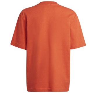 Koszulka adidas FI Logo Tee Jr HR6296 pomarańczowy 164 cm Adidas