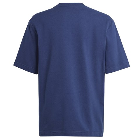 Koszulka adidas FI Logo Tee Jr IC9533 granatowy 176 cm Adidas