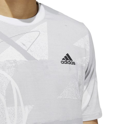 Koszulka adidas Iginite AOP Tee HL0087 szary XXL Adidas Koszulka adidas Iginite AOP Tee HL0087 szary XXL Adidas
