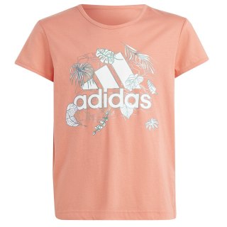 Koszulka adidas SUM Tee Jr HR5835 czerwony 152 cm Adidas