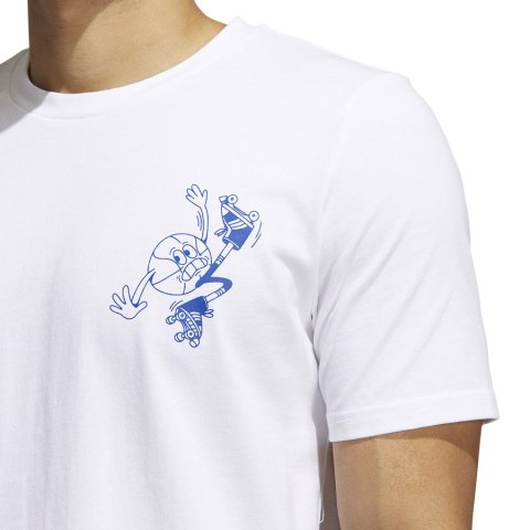 Koszulka adidas Skates Tee HL0093 biały XL Adidas