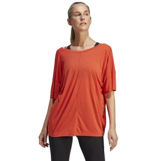Koszulka adidas YGA ST O T HR5080 pomarańczowy XS Adidas