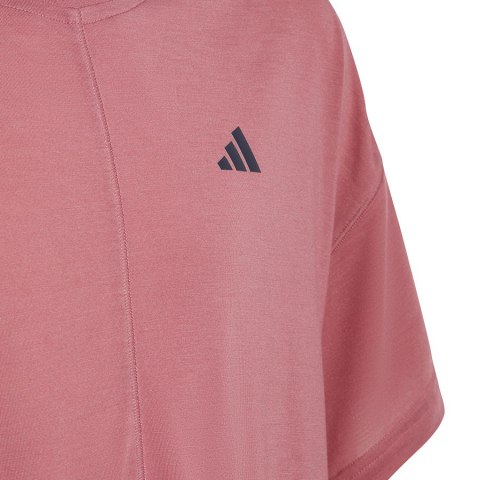 Koszulka adidas Yoga Tee girls IC0323 różowy 140 cm Adidas