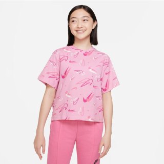 Koszulka Nike Sportswear DV0568 698 różowy M (137-147cm) Nike