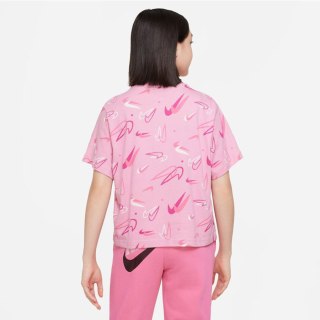 Koszulka Nike Sportswear DV0568 698 różowy S (128-137cm) Nike