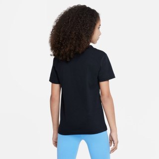 Koszulka Nike Sportswear Jr girls DX1717 010 czarny M (137-147cm) Nike