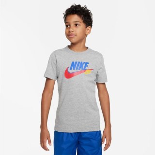 Koszulka Nike Sportswear SI SS Tee FD1201 063 szary S (128-137cm) Nike