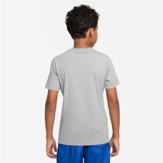 Koszulka Nike Sportswear SI SS Tee FD1201 063 szary S (128-137cm) Nike