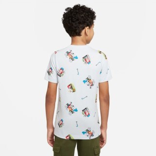 Koszulka Nike Sportswear Tee AOP DQ3856 471 niebieski S (128-137cm) Nike