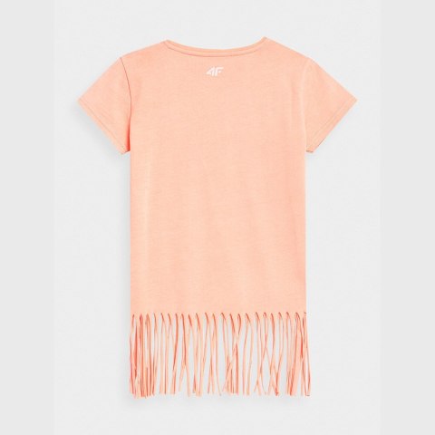 T-Shirt 4F 4FJSS23TTSHF400 64N pomarańczowy 158 cm 4F T-Shirt 4F 4FJSS23TTSHF400 64N pomarańczowy 158 cm 4F