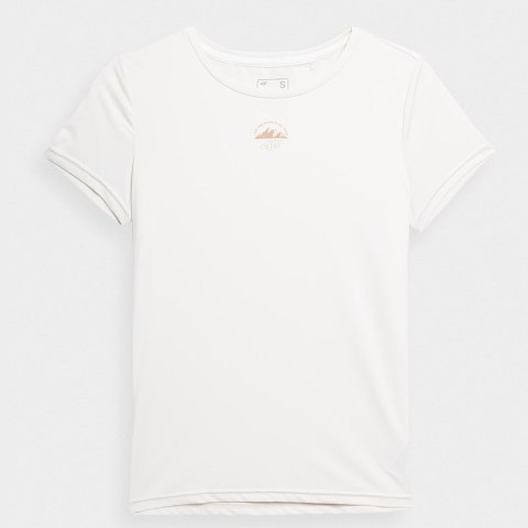 T-Shirt 4F 4FSS23TFTSF193 11S biały XS 4F T-Shirt 4F 4FSS23TFTSF193 11S biały XS 4F
