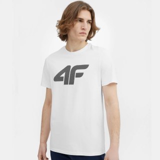 T-Shirt 4F 4FSS23TTSHM537 10S biały XXL 4F