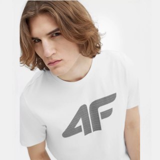 T-Shirt 4F 4FSS23TTSHM537 10S biały XXL 4F