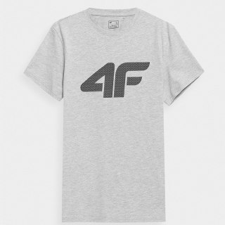 T-Shirt 4F 4FSS23TTSHM537 27M szary XXL 4F