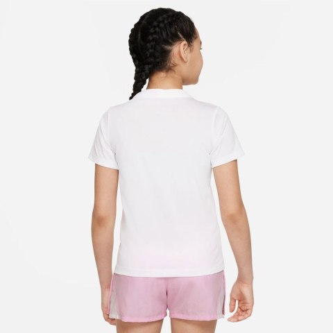 T-Shirt Nike Dri-Fit DV0559 100 biały L (147-158cm) Nike T-Shirt Nike Dri-Fit DV0559 100 biały L (147-158cm) Nike