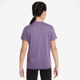 T-Shirt Nike Dri-Fit DV0559 553 fioletowy S (128-137cm) Nike