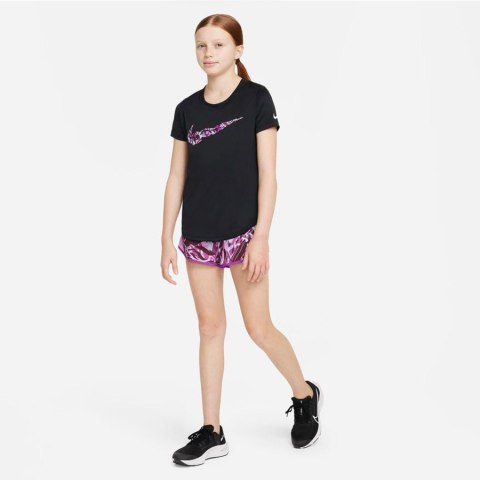 T-Shirt Nike Dri-Fit girls DZ3583 010 czarny S (128-137cm) Nike T-Shirt Nike Dri-Fit girls DZ3583 010 czarny S (128-137cm) Nike
