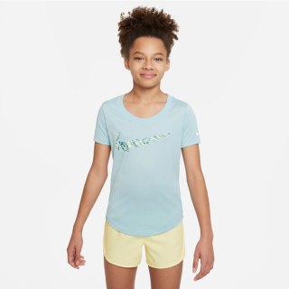 T-Shirt Nike Dri-Fit girls DZ3583 442 niebieski XL (158-170cm) Nike