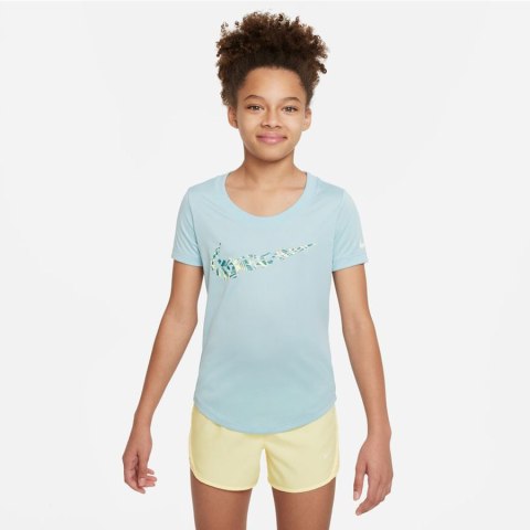 T-Shirt Nike Dri-Fit girls DZ3583 442 niebieski XL (158-170cm) Nike T-Shirt Nike Dri-Fit girls DZ3583 442 niebieski XL (158-170cm) Nike